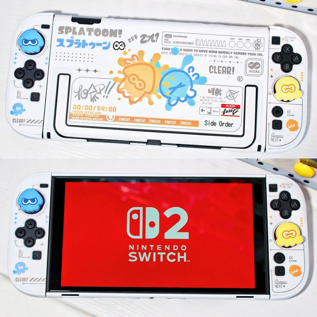 Gaming Accessories For 8 Year Old - Splatoon 3 Switch 2 Gen Split