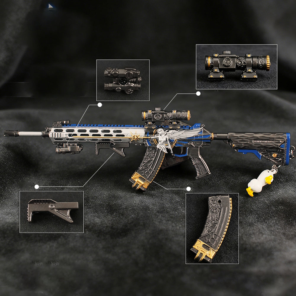 Gaming Accessories In China - Portachiavi con Pistola Giocattolo Staccabile 22cm,