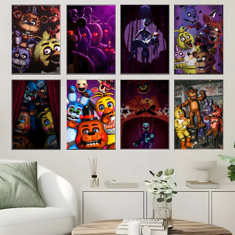 Poster Animatronico Horror F-F - Gaming Accessories Wallpaper recensione e prezzo