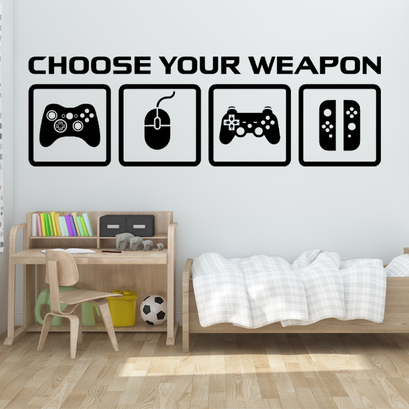 Decalcomania della parete dell - Gaming Accessories Wallpaper recensione e prezzo