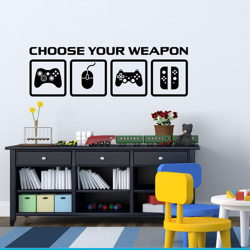 Decalcomania della parete dell - Gaming Accessories Wallpaper recensione e prezzo