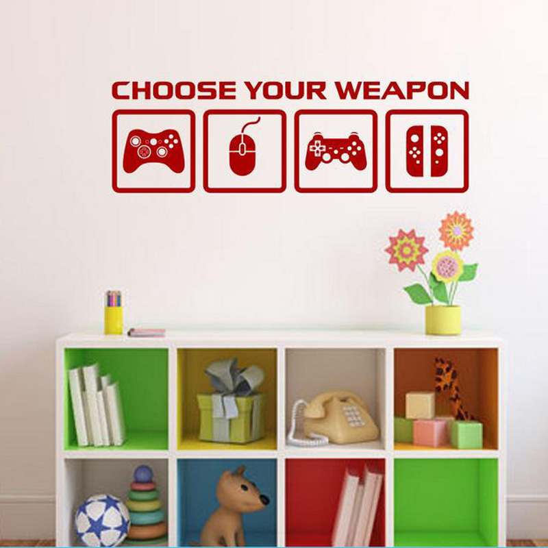 Decalcomania della parete dell - Gaming Accessories Wallpaper recensione e prezzo