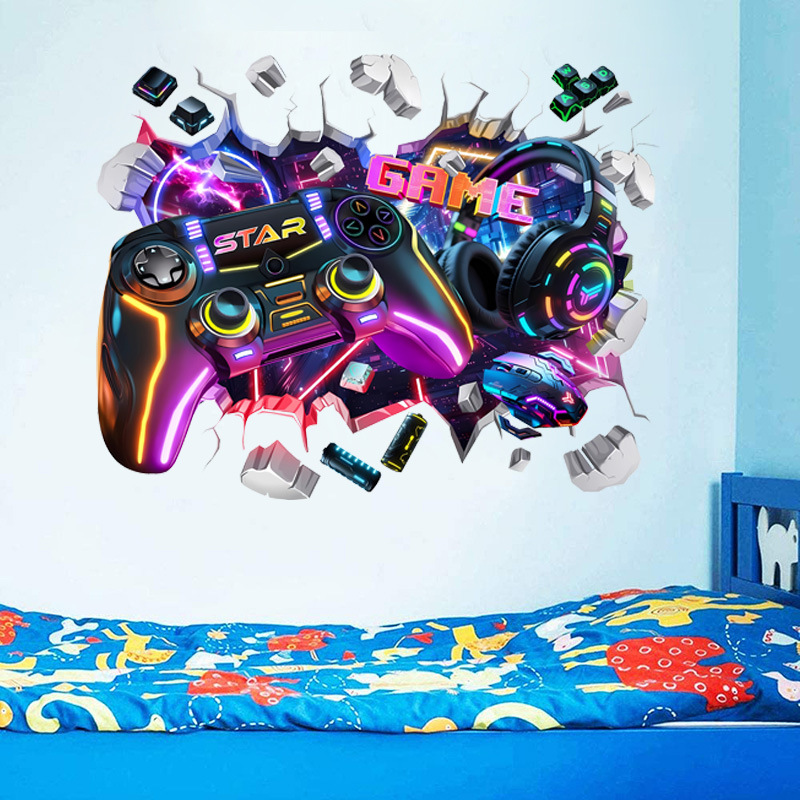 Adesivi in vinile murali con g - Gaming Accessories Wallpaper recensione e prezzo