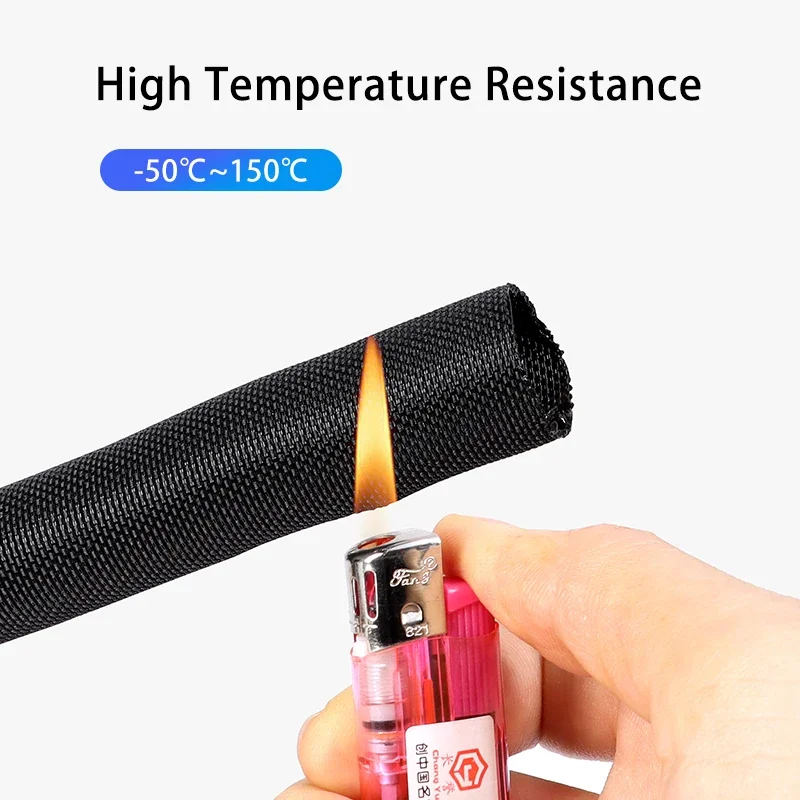3mm ~ 60mm Nero Chiusura autom - Cable Sleeve Braided recensione e prezzo
