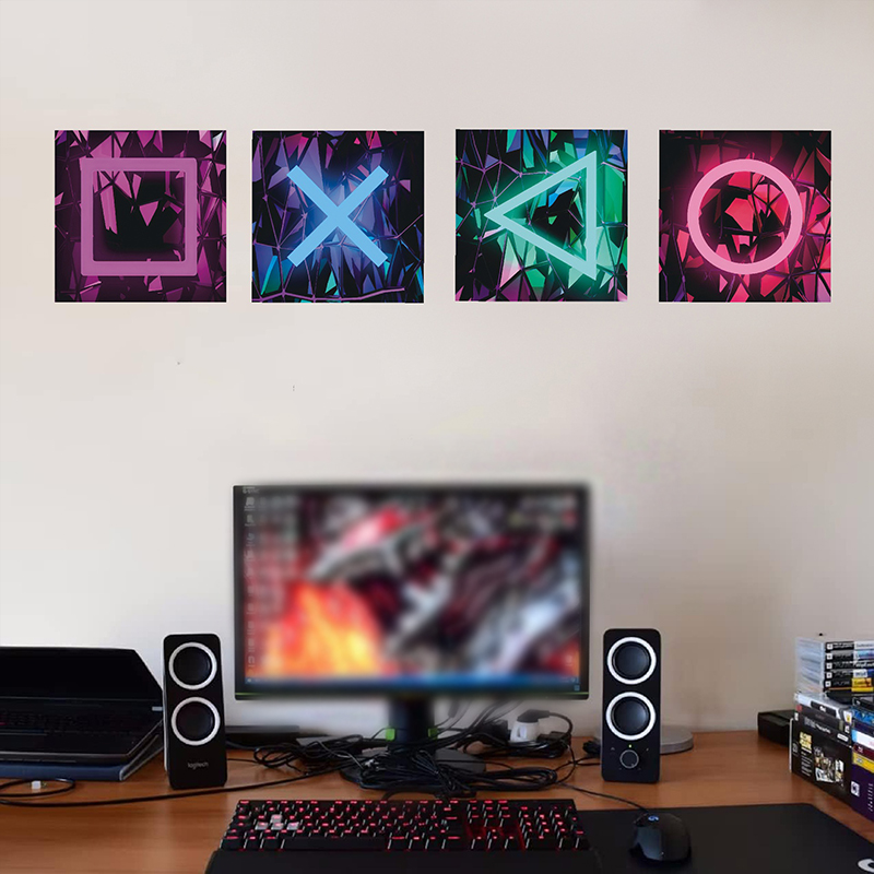 4 pezzi sala giochi per bambin - Gaming Accessories Wallpaper recensione e prezzo