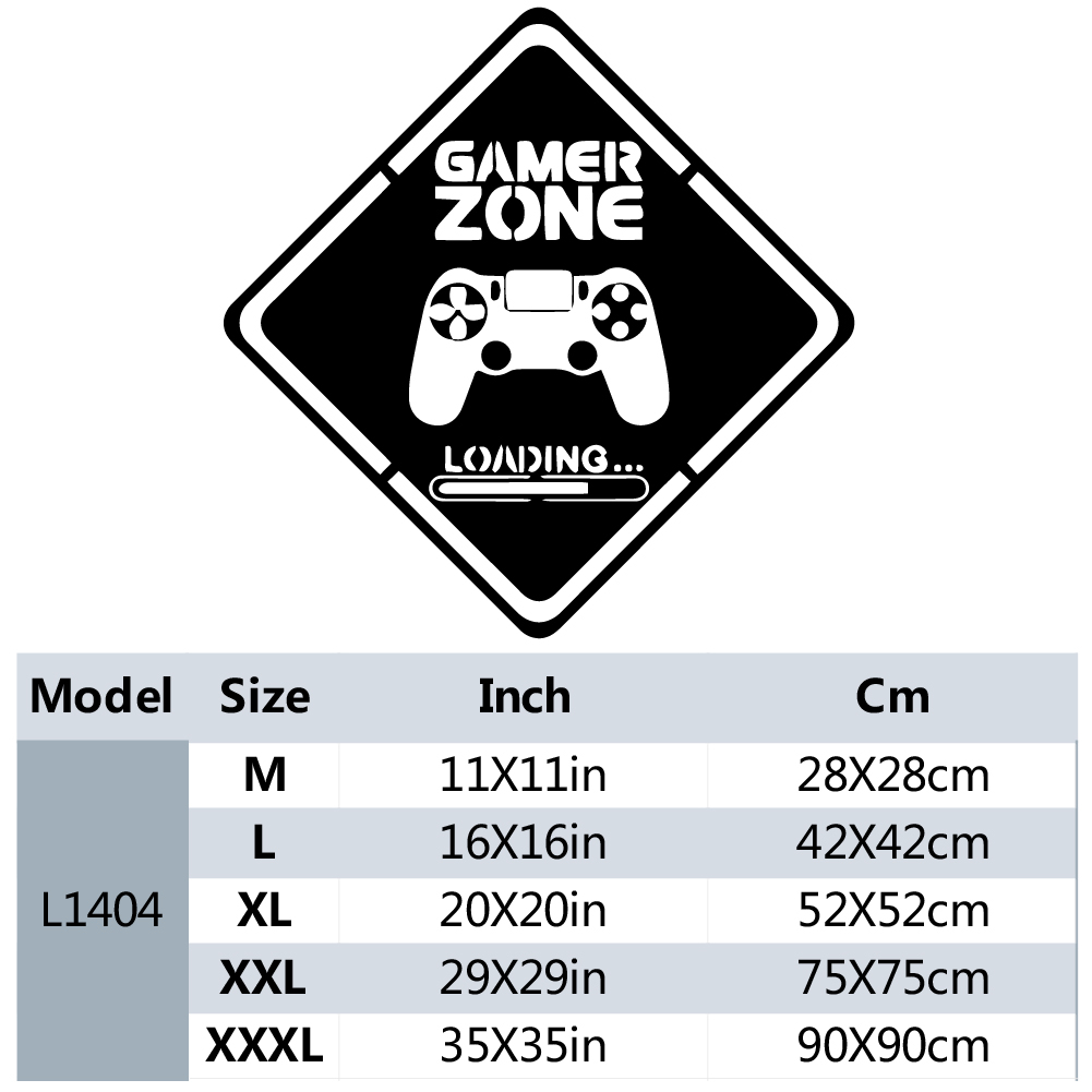 1 adesivo in vinile da parete  - Gaming Accessories Wallpaper recensione e prezzo