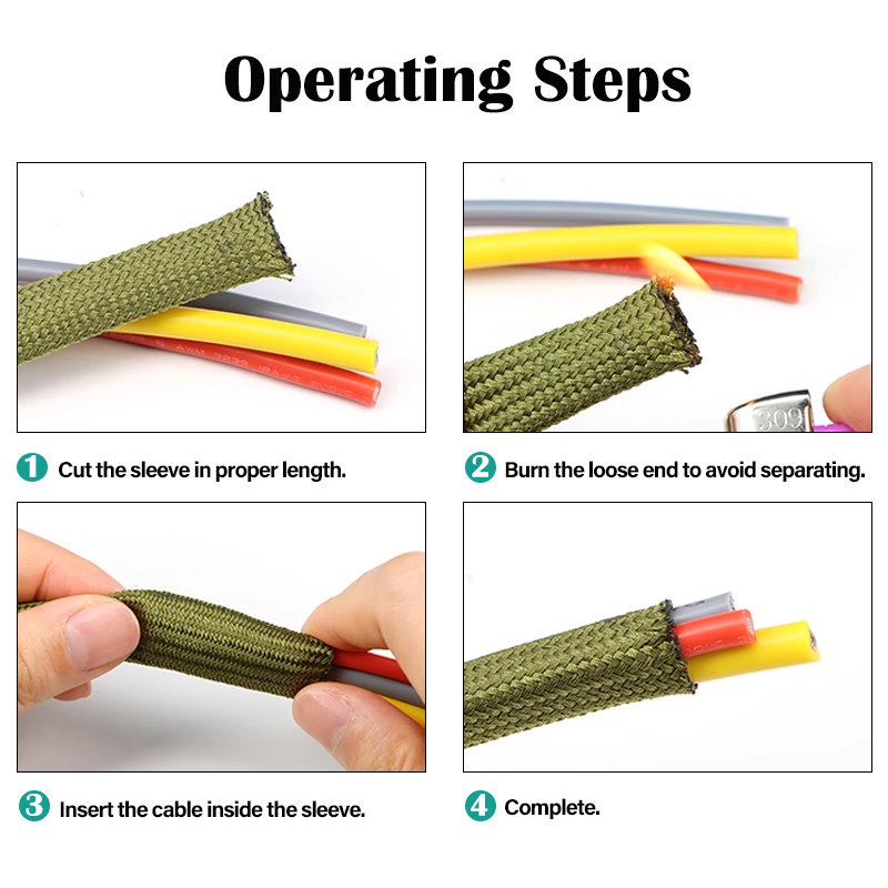 Guaina per Cavi 2/5/10M, 2.5 4 - Cable Sleeve Braided recensione e prezzo