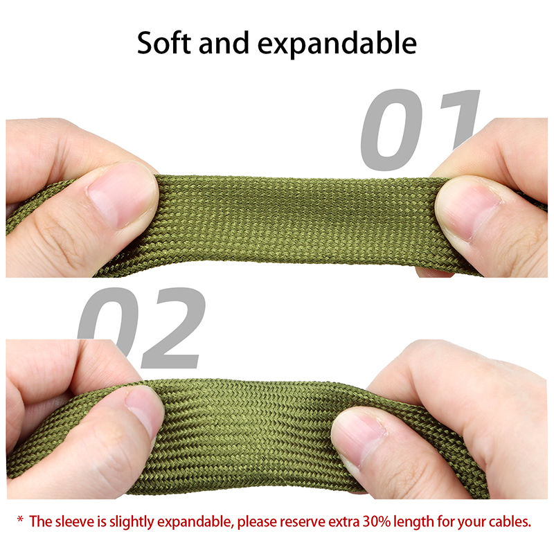 Guaina per Cavi 2/5/10M, 2.5 4 - Cable Sleeve Braided recensione e prezzo