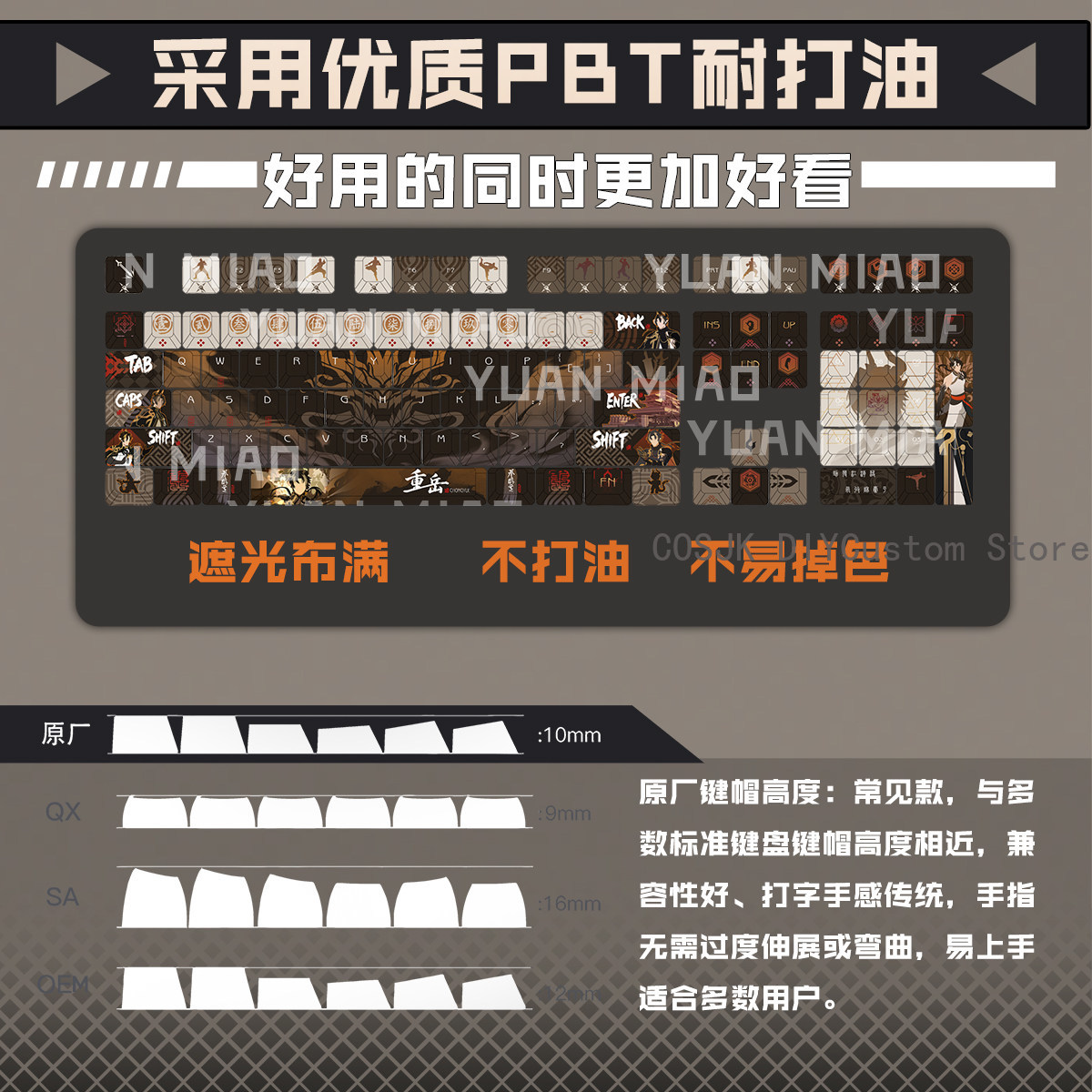 Set di 122 Tasti Anime Arknigh - Gaming Accessories In China recensione e prezzo
