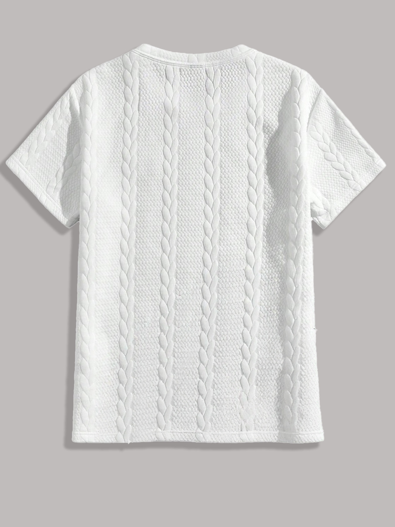 T-shirt da uomo a maniche cort - Cable Sleeve Braided recensione e prezzo