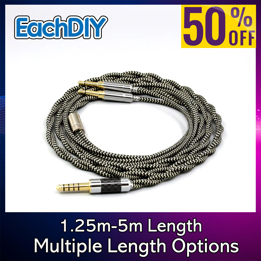 2 Core 2.8mm Litz OFC auricola - Cable Sleeve Braided recensione e prezzo